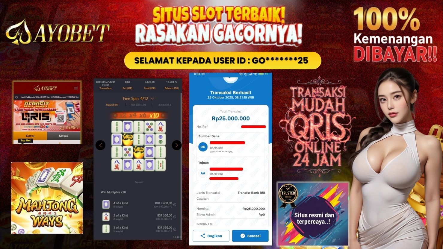 AYOBET JACKPOT SLOT MAHJONG WAYS